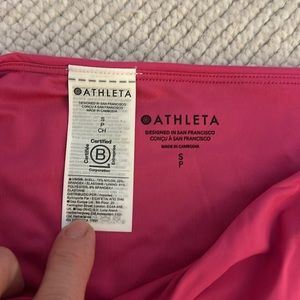 Athleta clean full bikini bottom size small